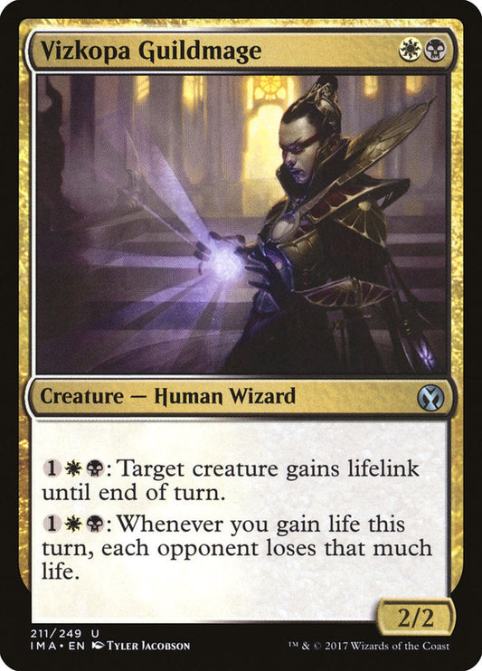 Vizkopa Guildmage [Iconic Masters] [Foil]