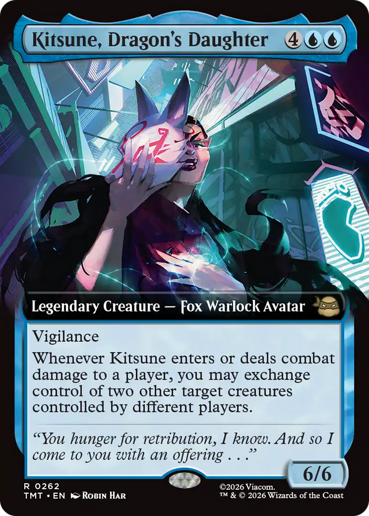 Kitsune, Dragon's Daughter (Extended Art) [Teenage Mutant Ninja Turtles] [Foil]