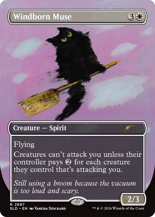 Windborn Muse [Secret Lair Drop Series] [Foil]
