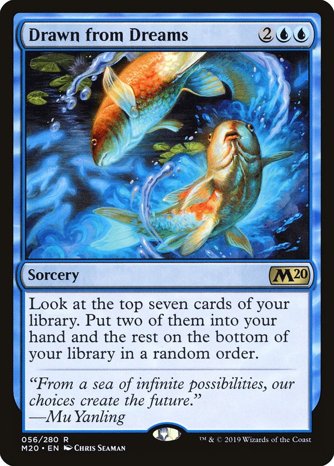 Drawn from Dreams [Core Set 2020] [Foil]