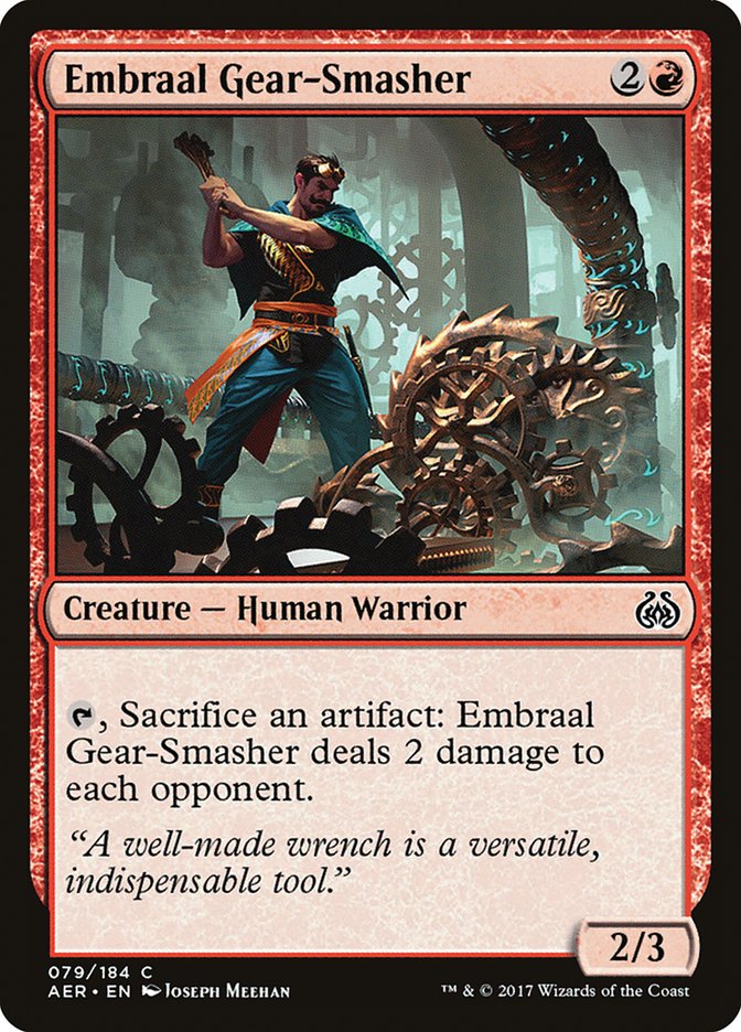 Embraal Gear-Smasher [Aether Revolt] [Foil]
