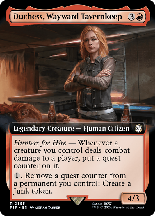Duchess, Wayward Tavernkeep (Extended Art) [Fallout] [Foil]
