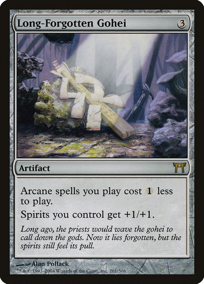 Long-Forgotten Gohei [Champions of Kamigawa] [Foil]
