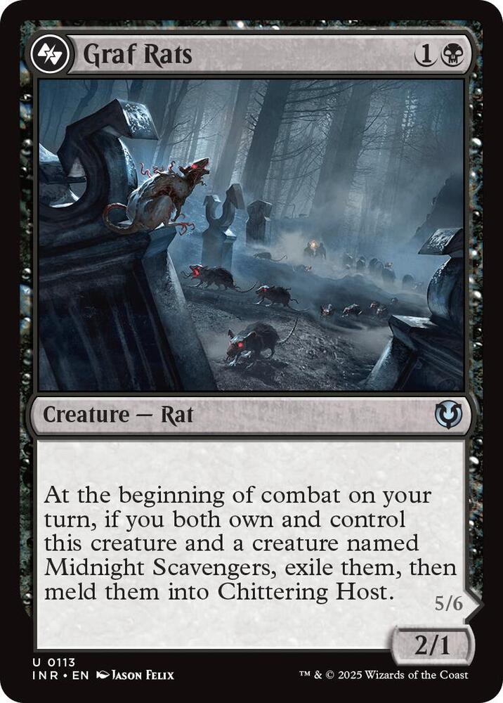 Graf Rats [Innistrad Remastered] [Foil]
