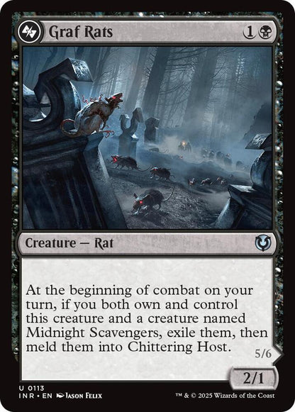 Graf Rats [Innistrad Remastered] [Foil]