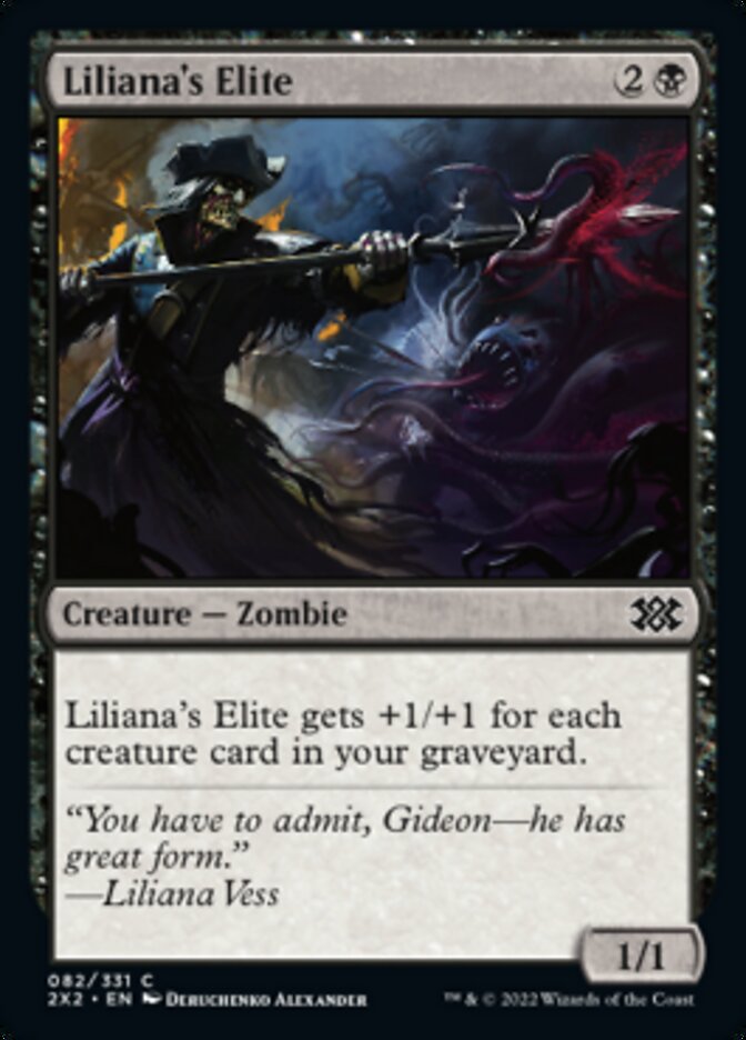 Liliana's Elite [Double Masters 2022] [Foil]