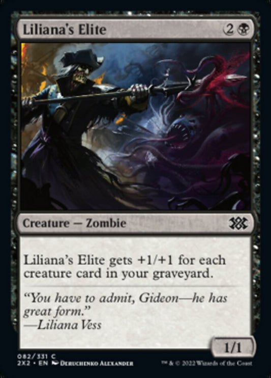Liliana's Elite [Double Masters 2022] [Foil]