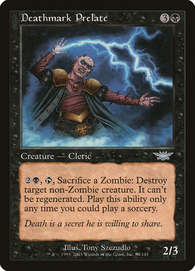 Deathmark Prelate [Legions] [Foil]