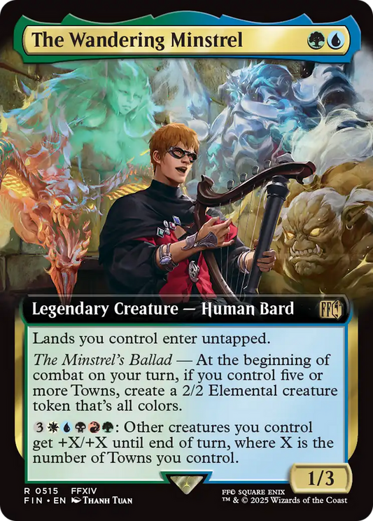 The Wandering Minstrel (Extended Art) [FINAL FANTASY] [Foil]