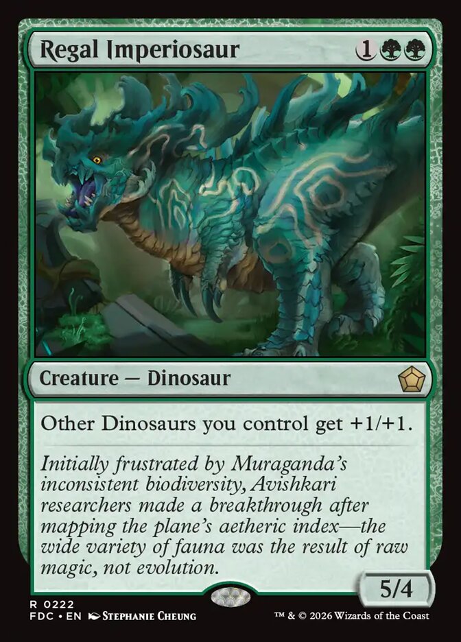 Regal Imperiosaur [Foundations Commander]