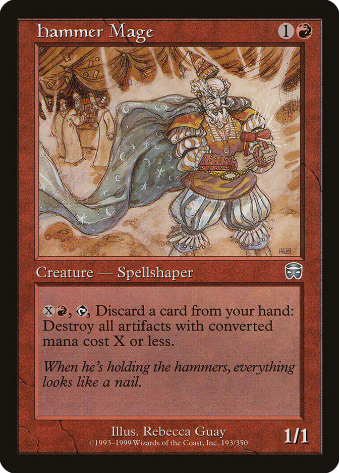 Hammer Mage [Mercadian Masques] [Foil]