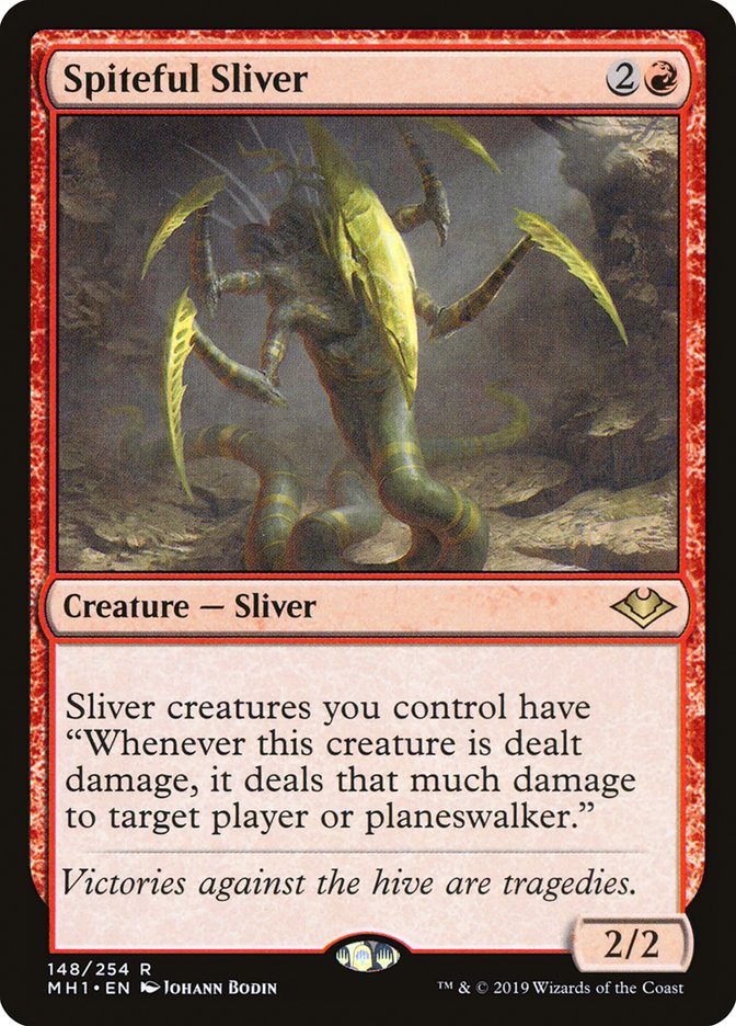 Spiteful Sliver [Modern Horizons] [Foil]