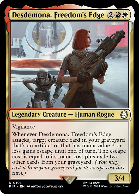 Desdemona, Freedom's Edge [Fallout] [Foil]