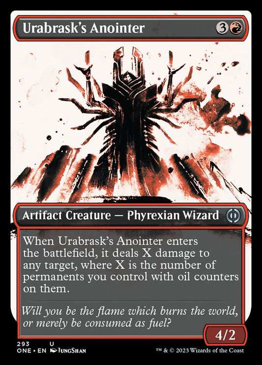 Urabrask's Anointer (Showcase Ichor) [Phyrexia: All Will Be One] [Foil]
