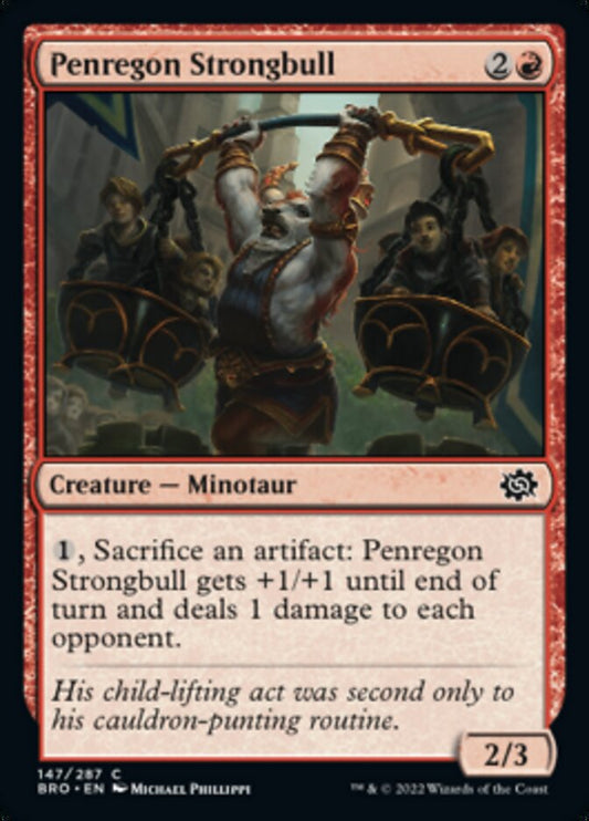 Penregon Strongbull [The Brothers' War] [Foil]