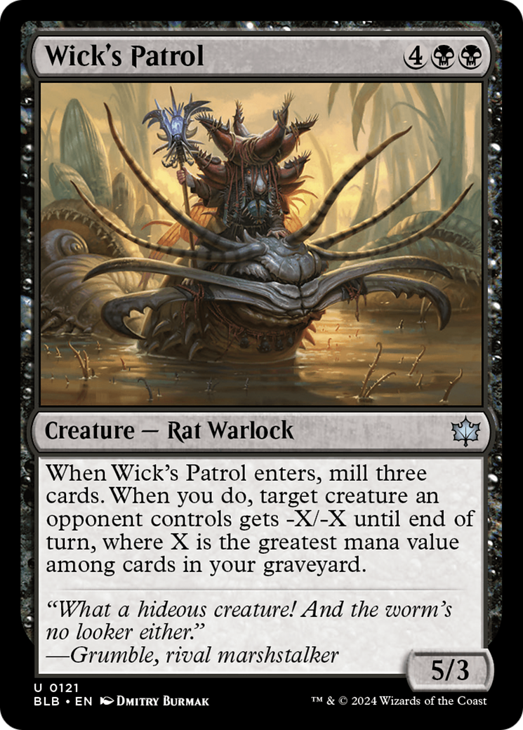 Wick's Patrol [Bloomburrow] [Foil]