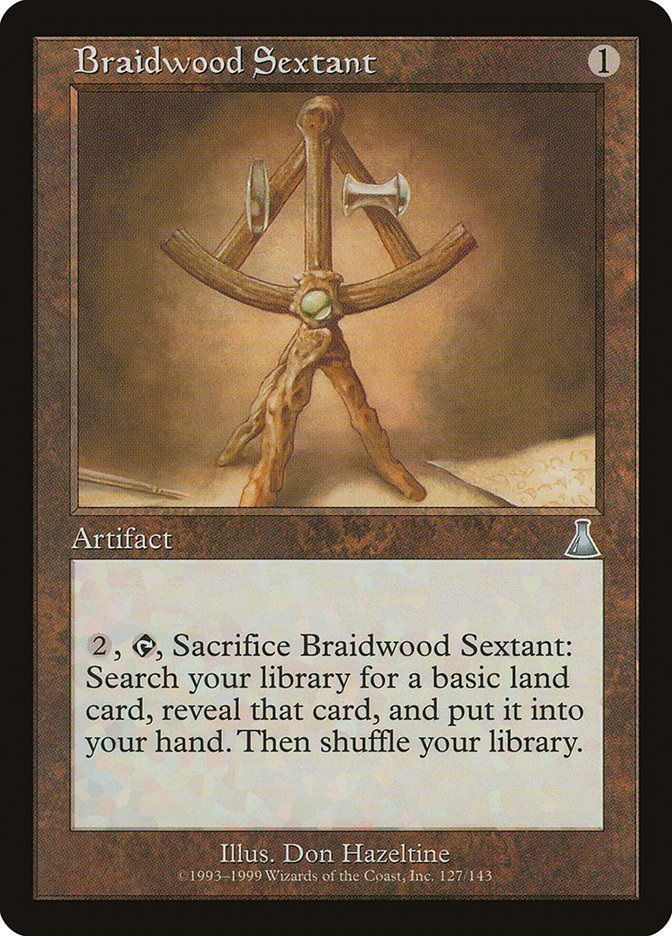 Braidwood Sextant [Urza's Destiny] [Foil]