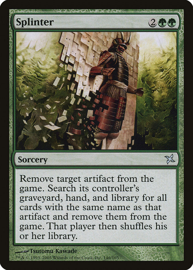 Splinter [Betrayers of Kamigawa] [Foil]