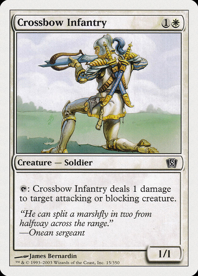Crossbow Infantry [Eighth Edition] [Foil]