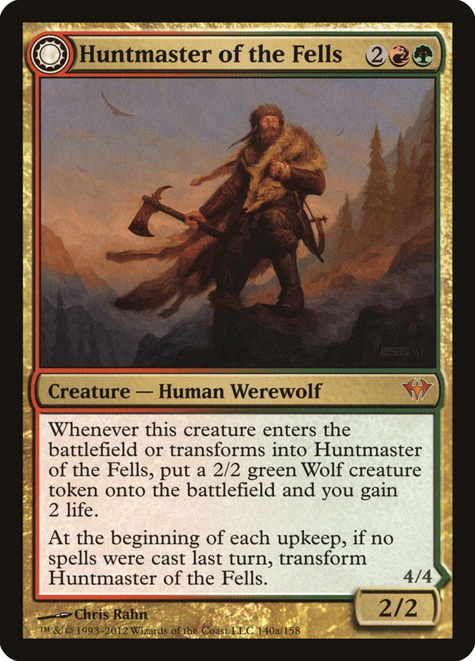 Huntmaster of the Fells // Ravager of the Fells [Dark Ascension] [Foil]