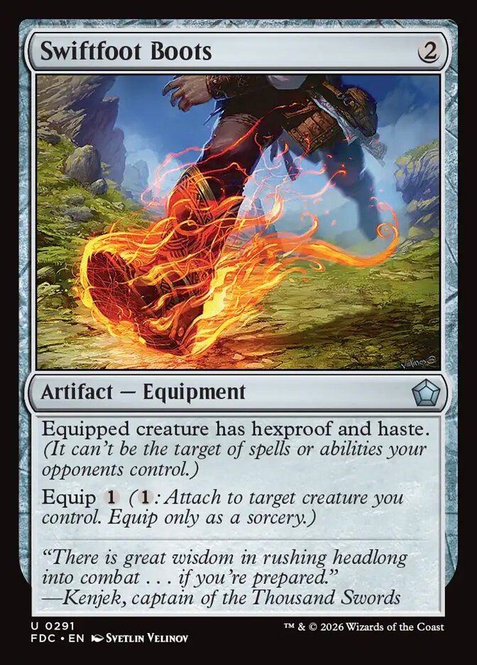 Swiftfoot Boots [Foundations Commander]