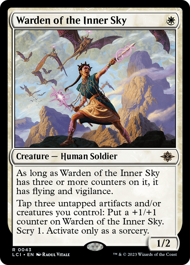 Warden of the Inner Sky [The Lost Caverns of Ixalan] [Foil]