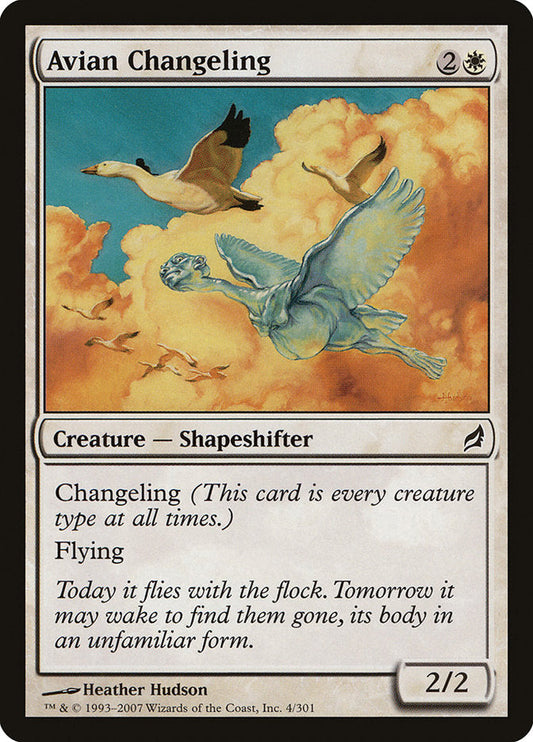 Avian Changeling [Lorwyn] [Foil]