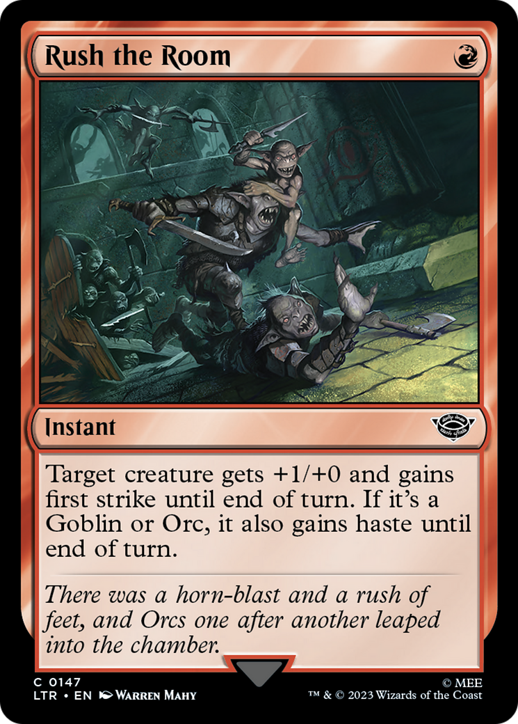 Rush the Room [The Lord of the Rings: Tales of Middle-Earth] [Foil]
