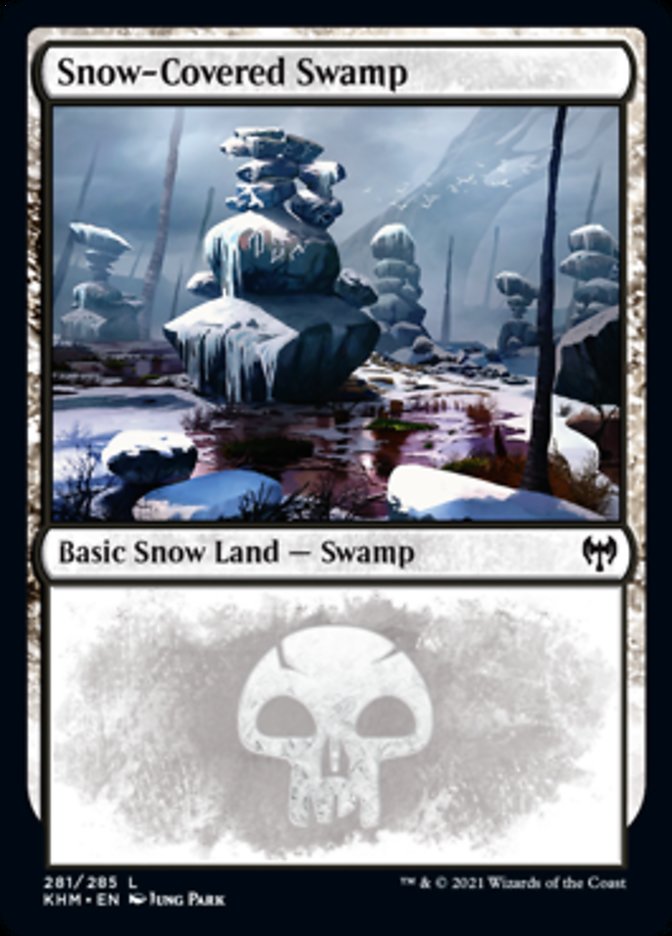Snow-Covered Swamp (281) [Kaldheim] [Foil]