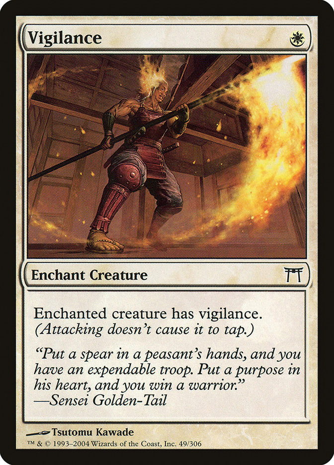 Vigilance [Champions of Kamigawa] [Foil]
