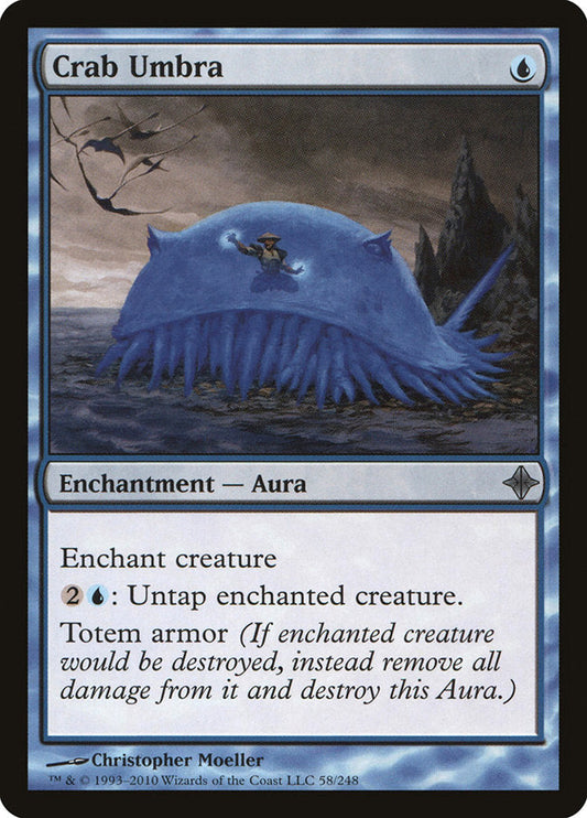 Crab Umbra [Rise of the Eldrazi] [Foil]