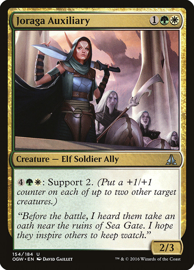 Joraga Auxiliary [Oath of the Gatewatch] [Foil]