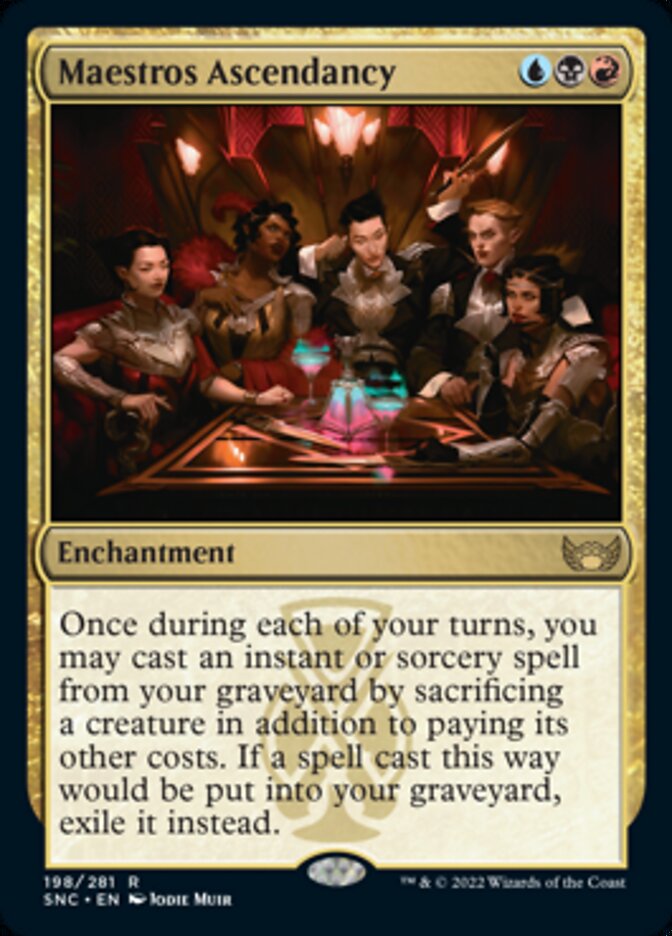 Maestros Ascendancy [Streets of New Capenna] [Foil]