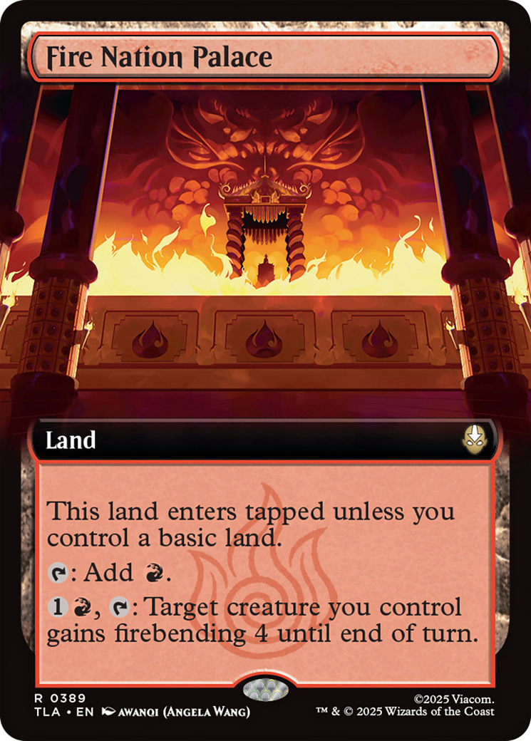 Fire Nation Palace (Extended Art) [Avatar: The Last Airbender] [Foil]