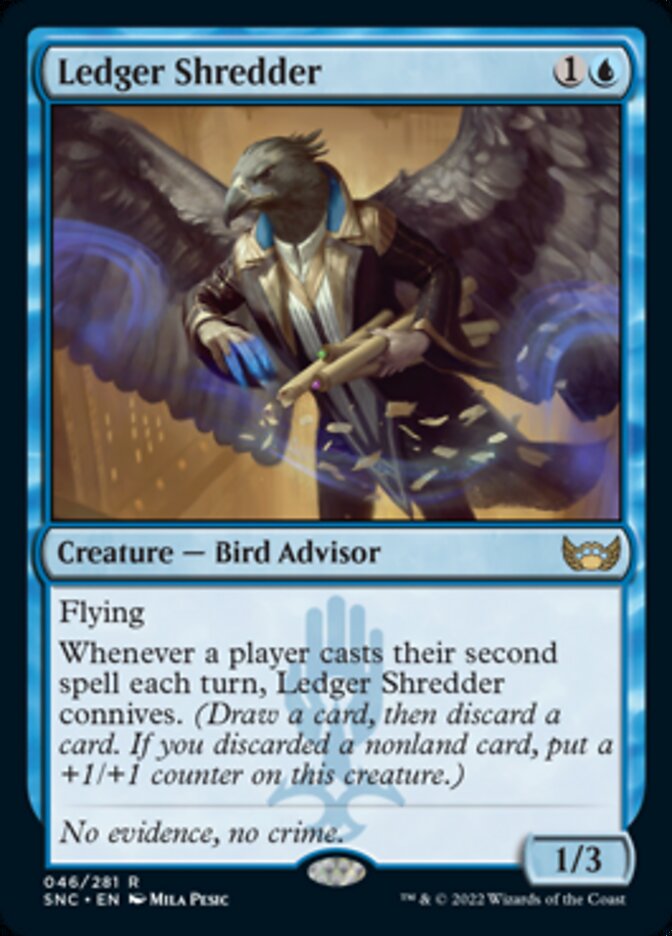 Ledger Shredder [Streets of New Capenna] [Foil]