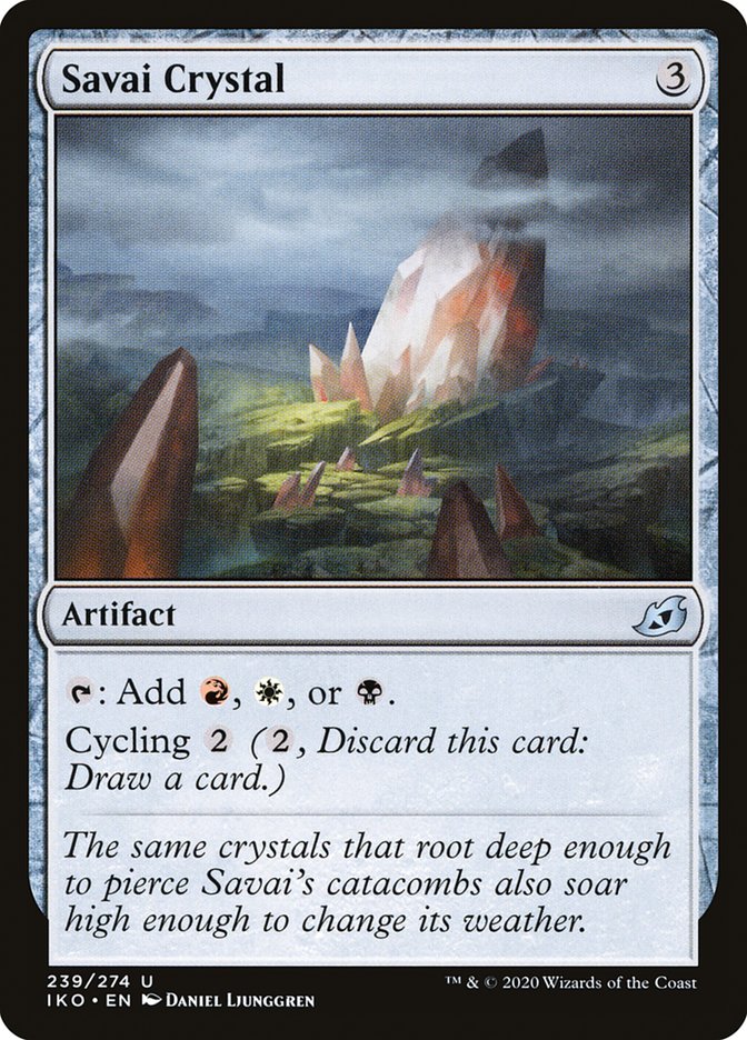 Savai Crystal [Ikoria: Lair of Behemoths] [Foil]