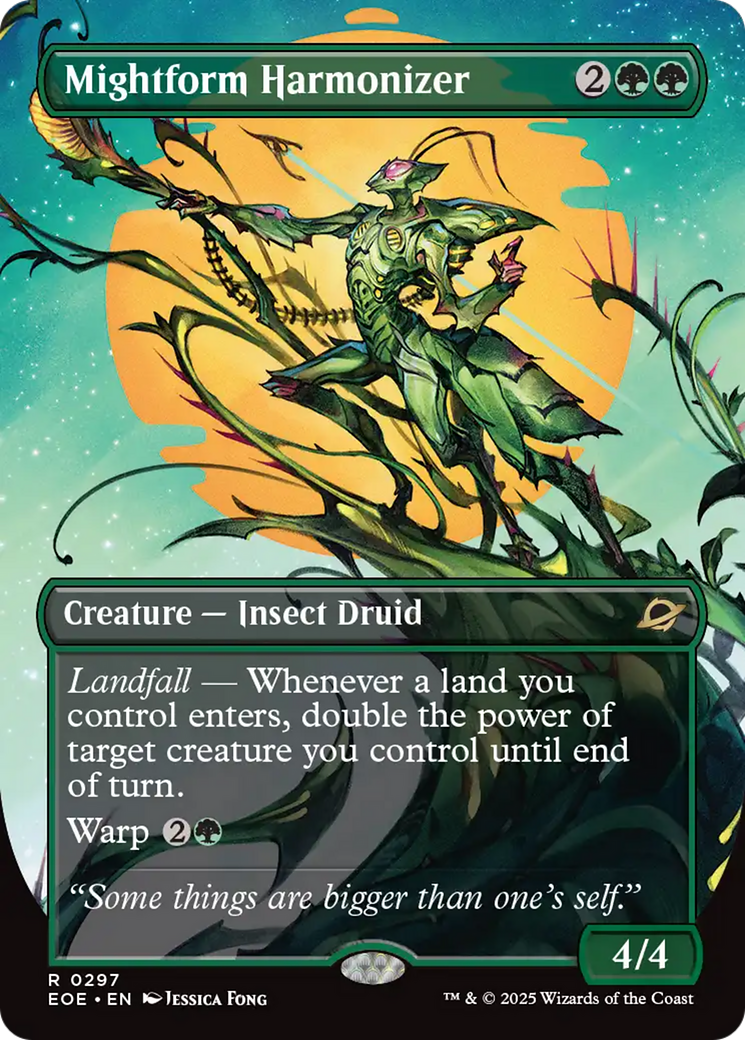 Mightform Harmonizer (Borderless) [Edge of Eternities] [Foil]