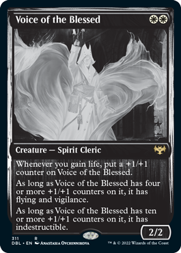 Voice of the Blessed [Innistrad: Double Feature] [Foil]