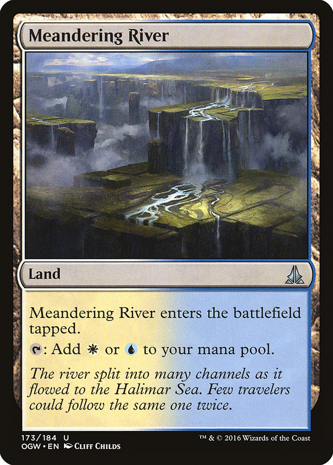 Meandering River [Oath of the Gatewatch] [Foil]