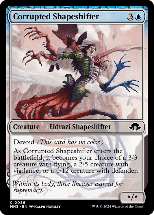 Corrupted Shapeshifter [Modern Horizons 3] [Foil]