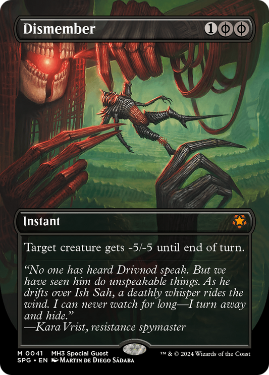 Dismember (Borderless) [Modern Horizons 3 Special Guests] [Foil]