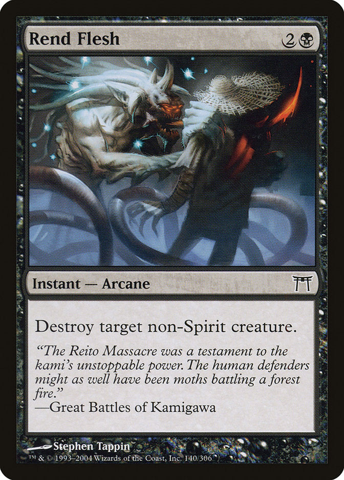 Rend Flesh [Champions of Kamigawa] [Foil]