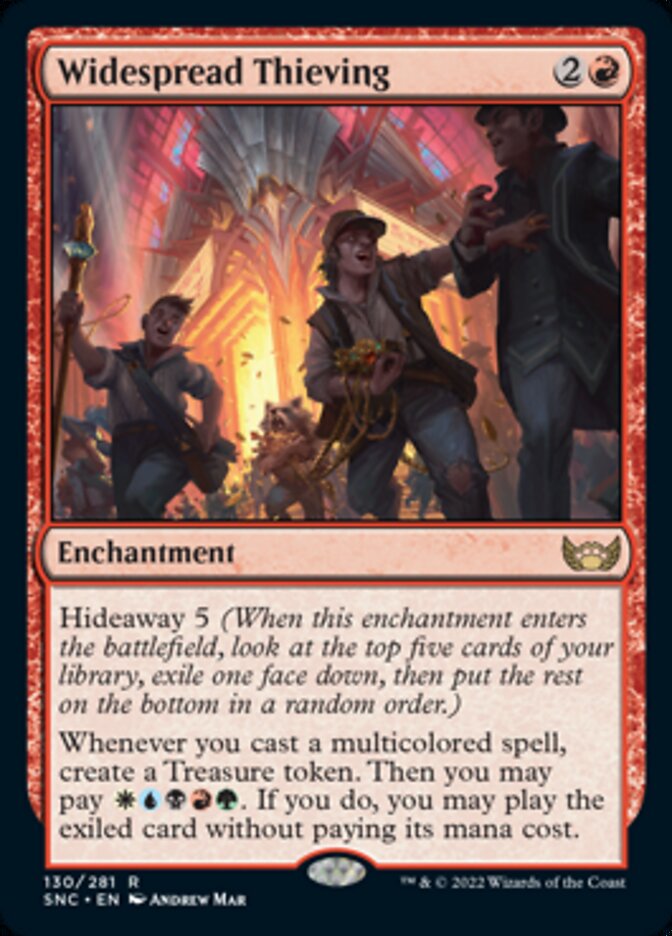 Widespread Thieving [Streets of New Capenna] [Foil]