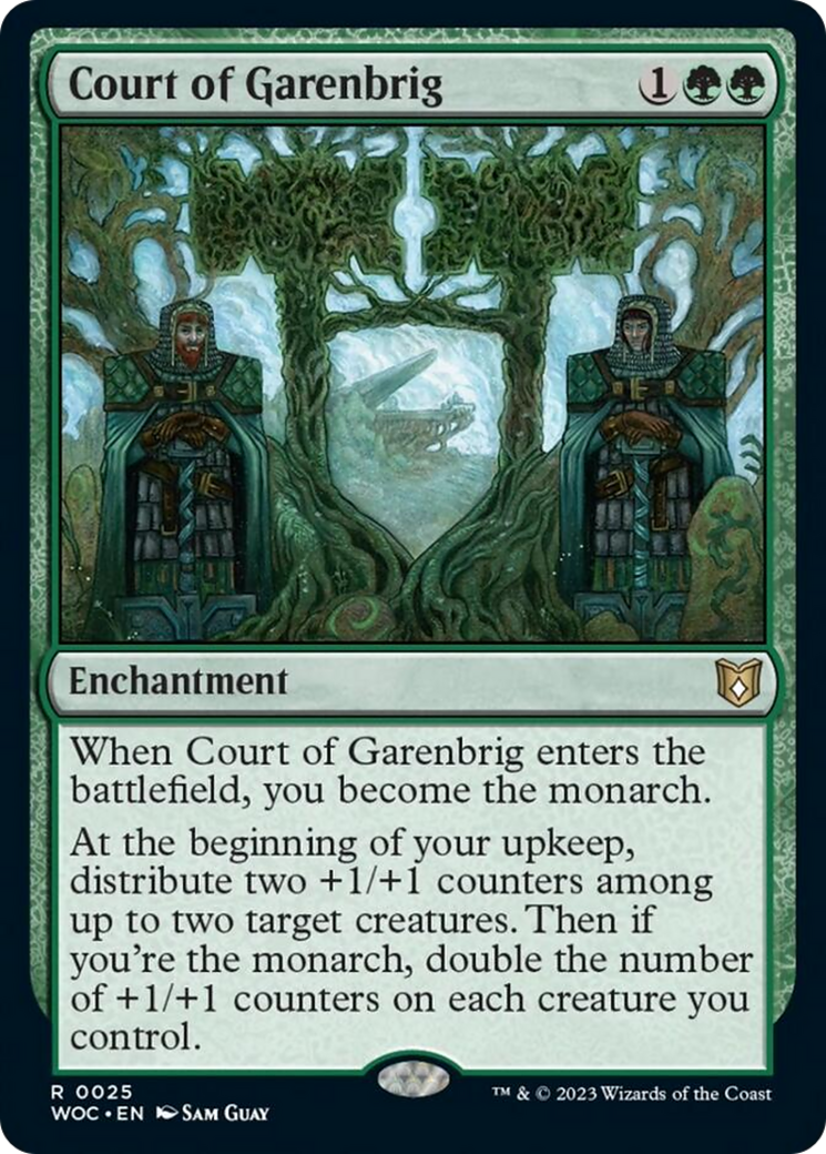 Court of Garenbrig [Wilds of Eldraine Commander] [Foil]