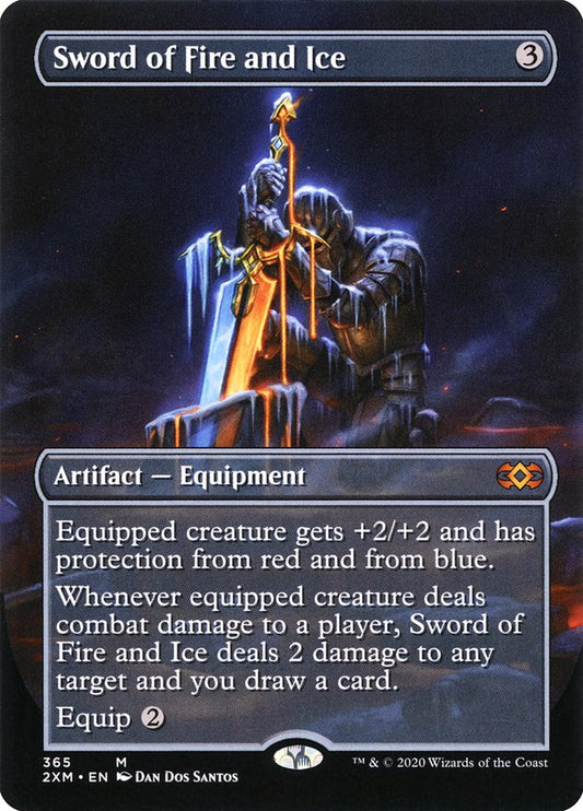 Sword of Fire and Ice (Toppers) [Double Masters] [Foil]