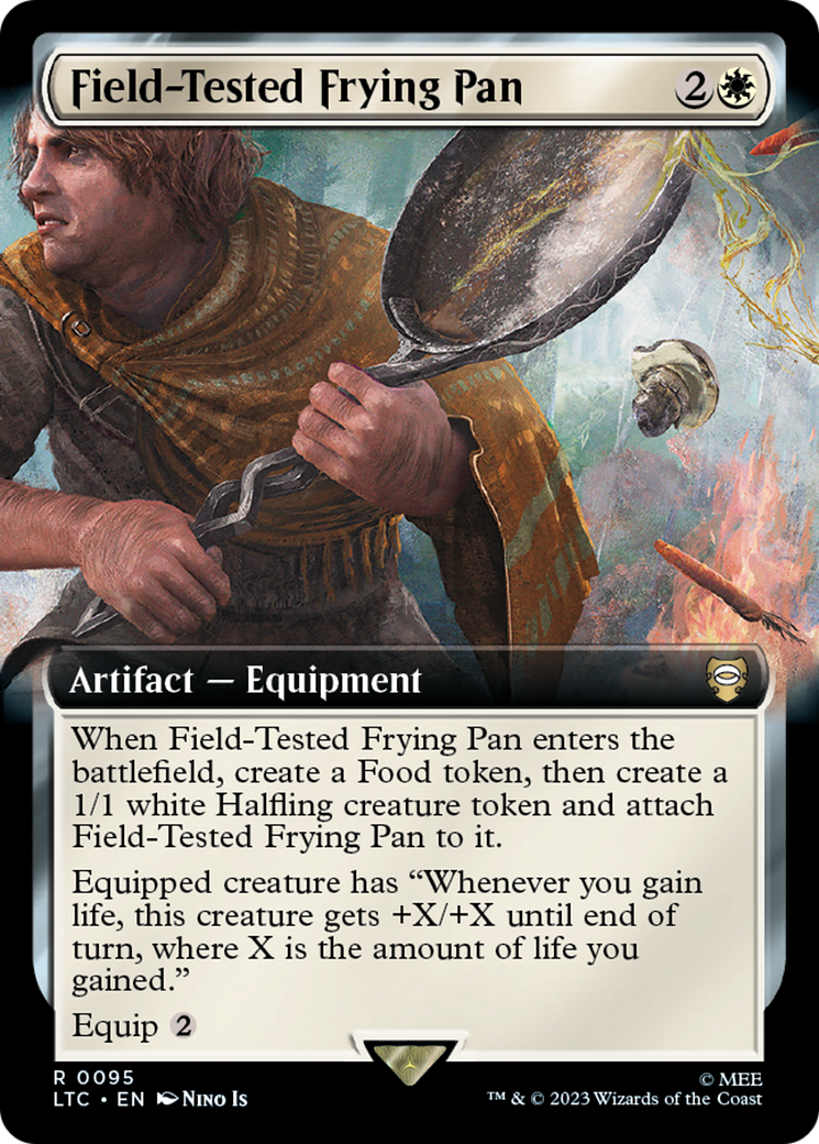 Field-Tested Frying Pan (Extended Art) [The Lord of the Rings: Tales of Middle-Earth Commander] [Foil]