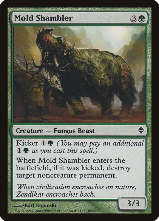 Mold Shambler [Zendikar] [Foil]