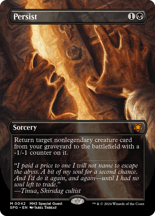 Persist (Borderless) [Modern Horizons 3 Special Guests] [Foil]