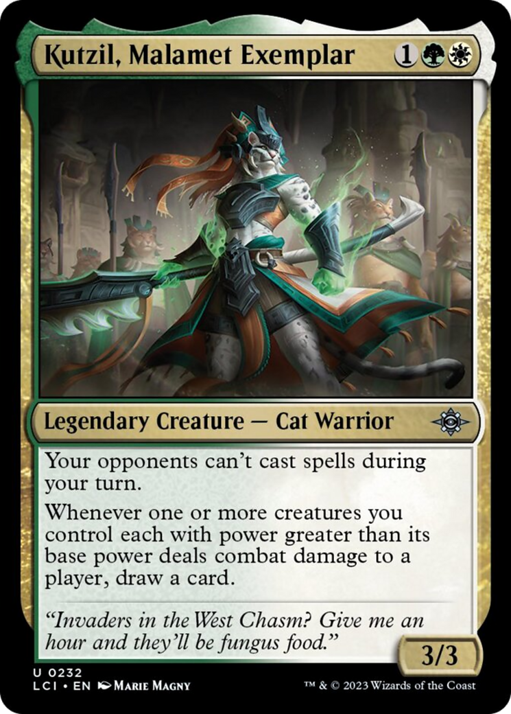 Kutzil, Malamet Exemplar [The Lost Caverns of Ixalan] [Foil]