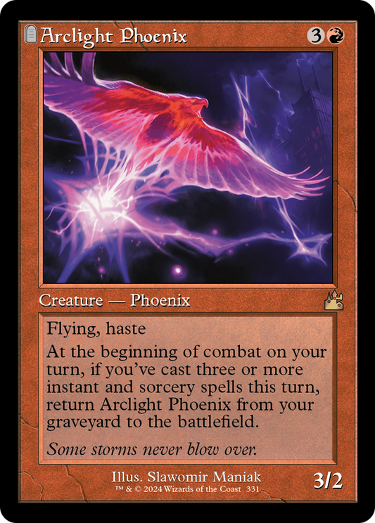Arclight Phoenix (Retro Frame) [Ravnica Remastered] [Foil]